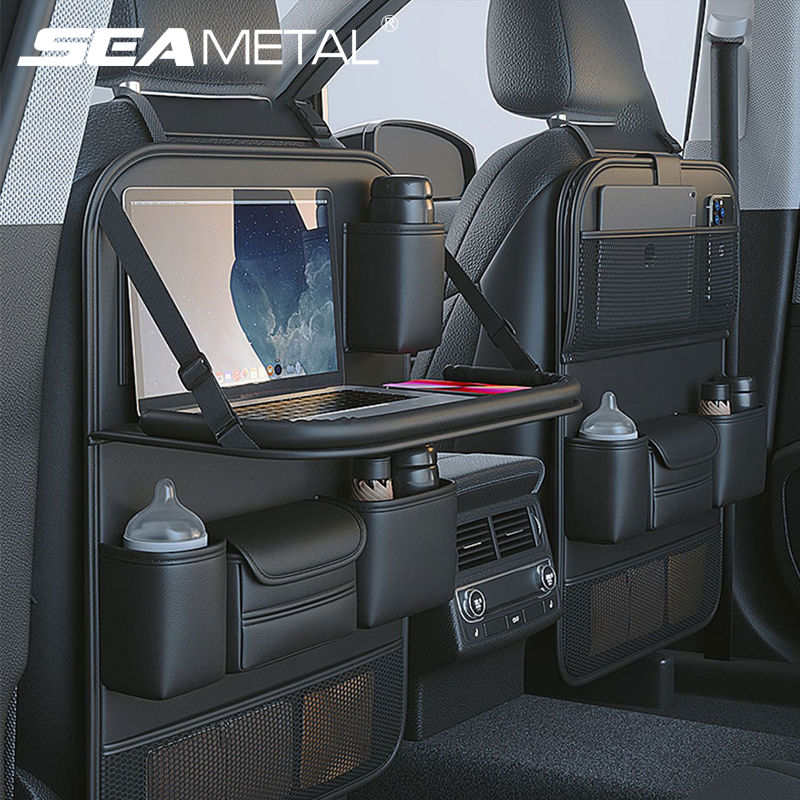 Tablet And Accessories Bag - SEAMETAL Car Seat Back Organizer Auto