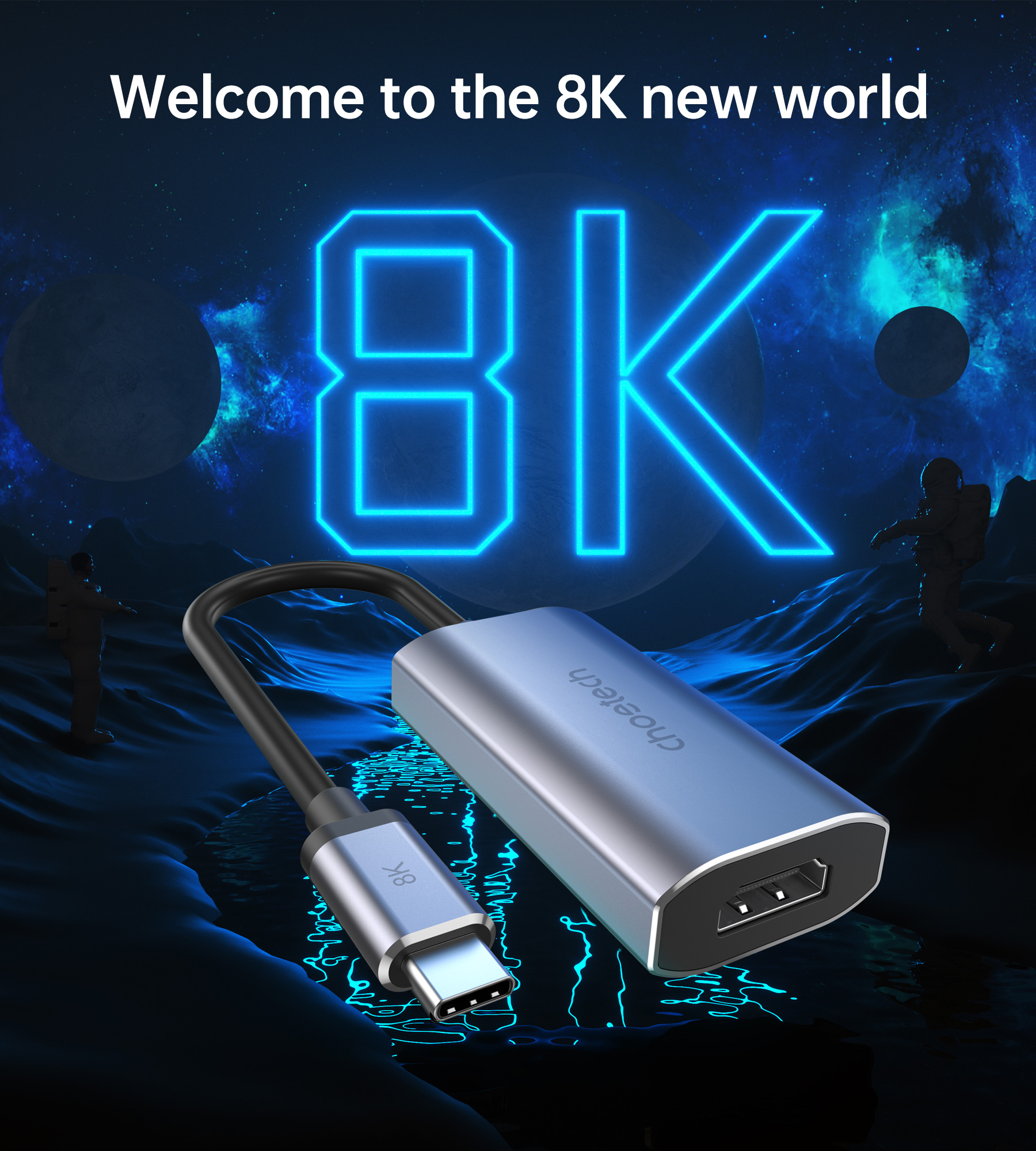 USB C to HDMI Adapter 8K, Thun - đánh giá và giá Hdmi Adapter Tablet