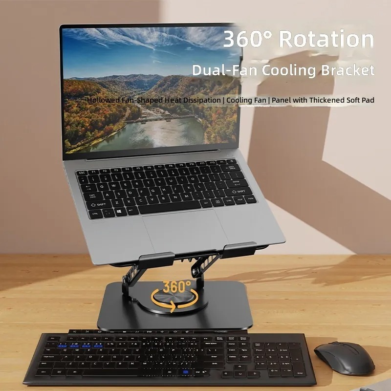 360 degree rotating carbon ste - đánh giá và giá Cooling Stand Tablet