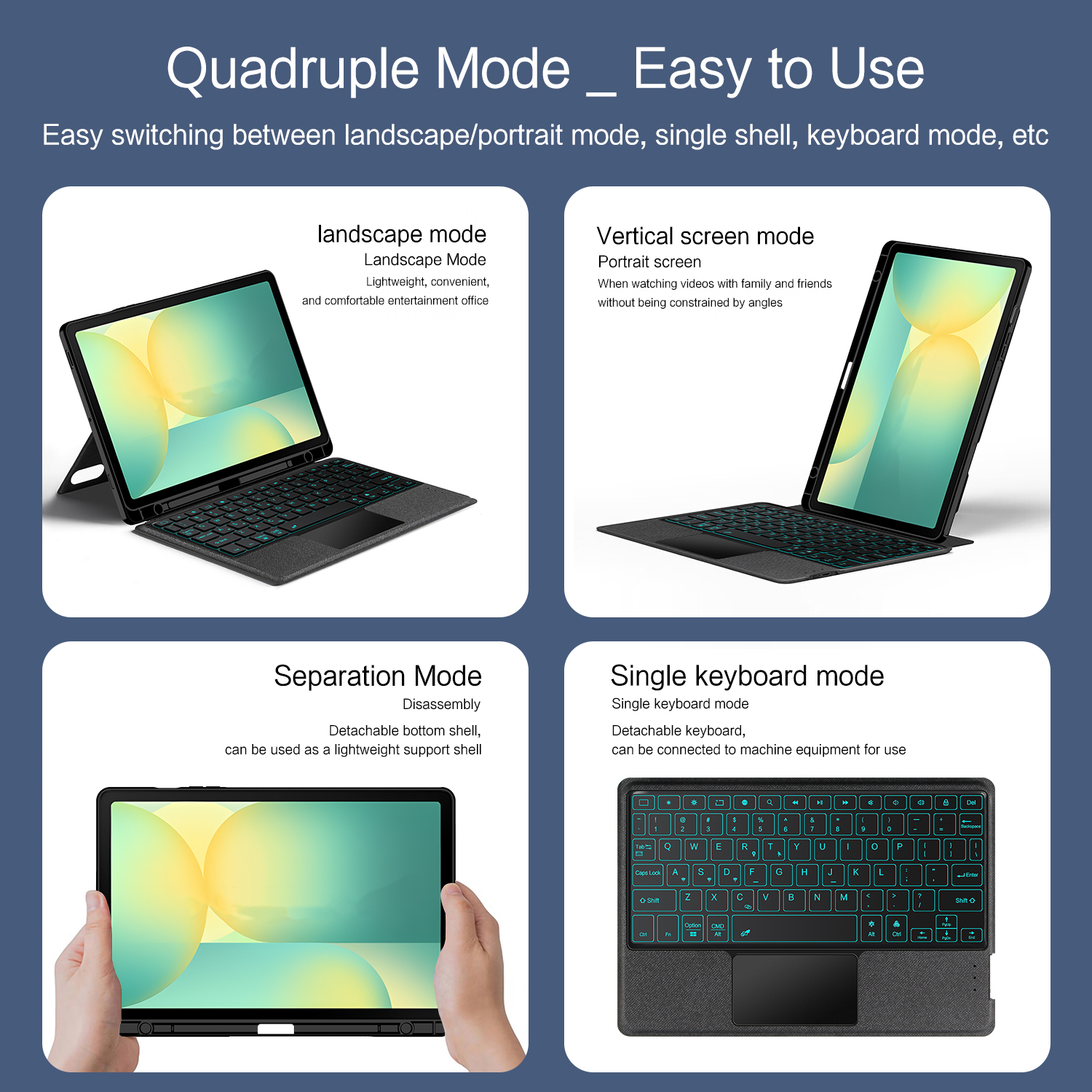 Magic Keyboard Case For Samsun - đánh giá và giá Samsung Tablet Keyboard Accessories