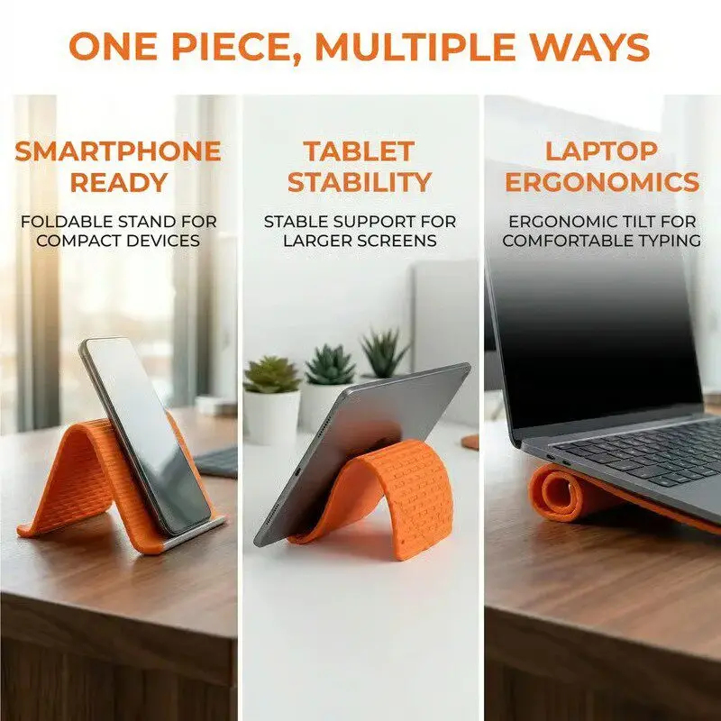 Silicone Foldable Phone Stand  - đánh giá và giá Tablet Accessory