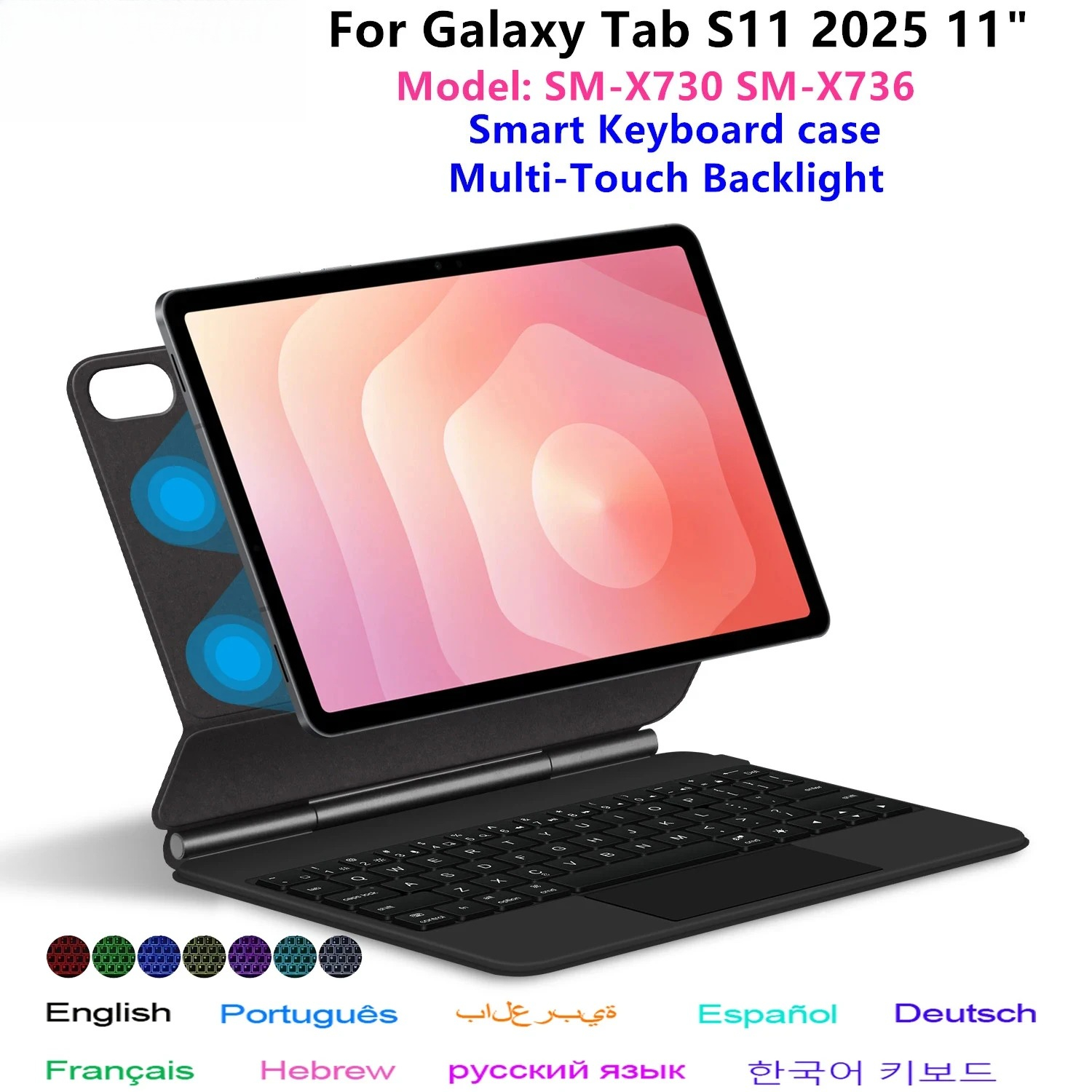 TouchPadMagic Keyboard Case Fo - đánh giá và giá Samsung Tablet Keyboard Accessories