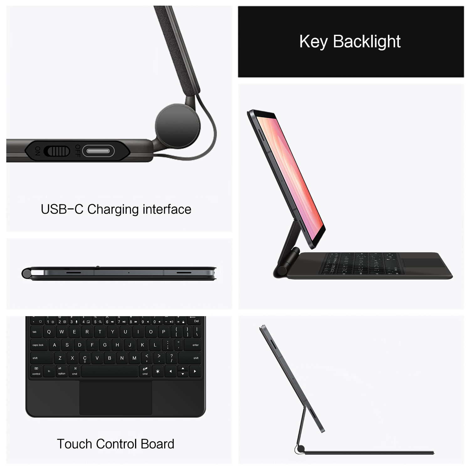 TouchPadMagic Keyboard Case Fo - đánh giá và giá Samsung Tablet Keyboard Accessories