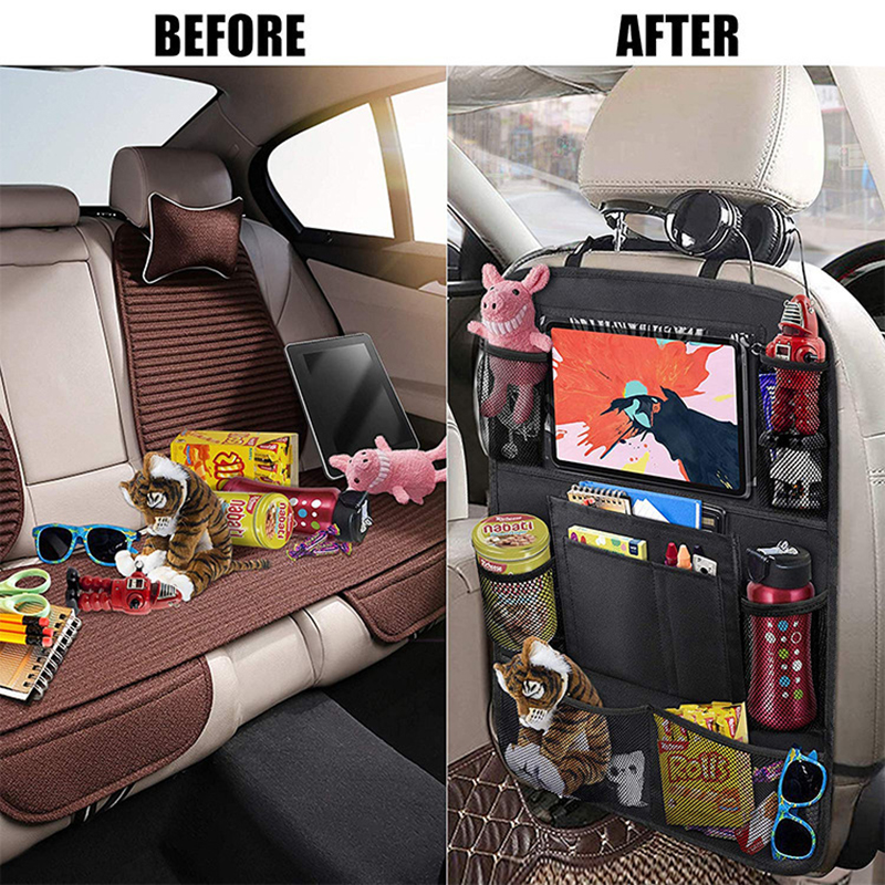 1pc Car Backseat Organizer wit - đánh giá và giá Tablet And Accessories Bag