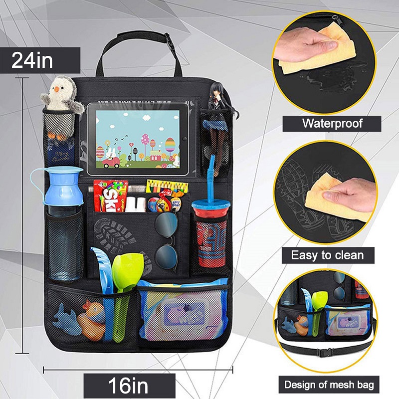 Car Backseat Organizer with To - đánh giá và giá Tablet And Accessories Bag