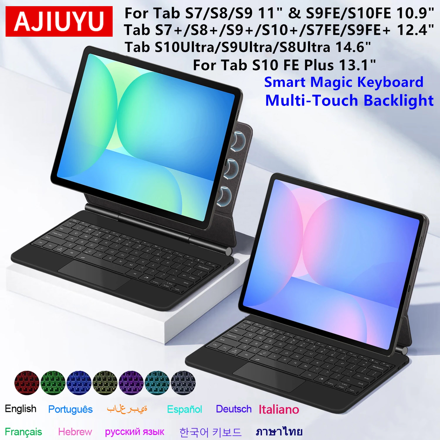 Magic Keyboard For Samsung Gal - đánh giá và giá Samsung Tablet Keyboard Accessories