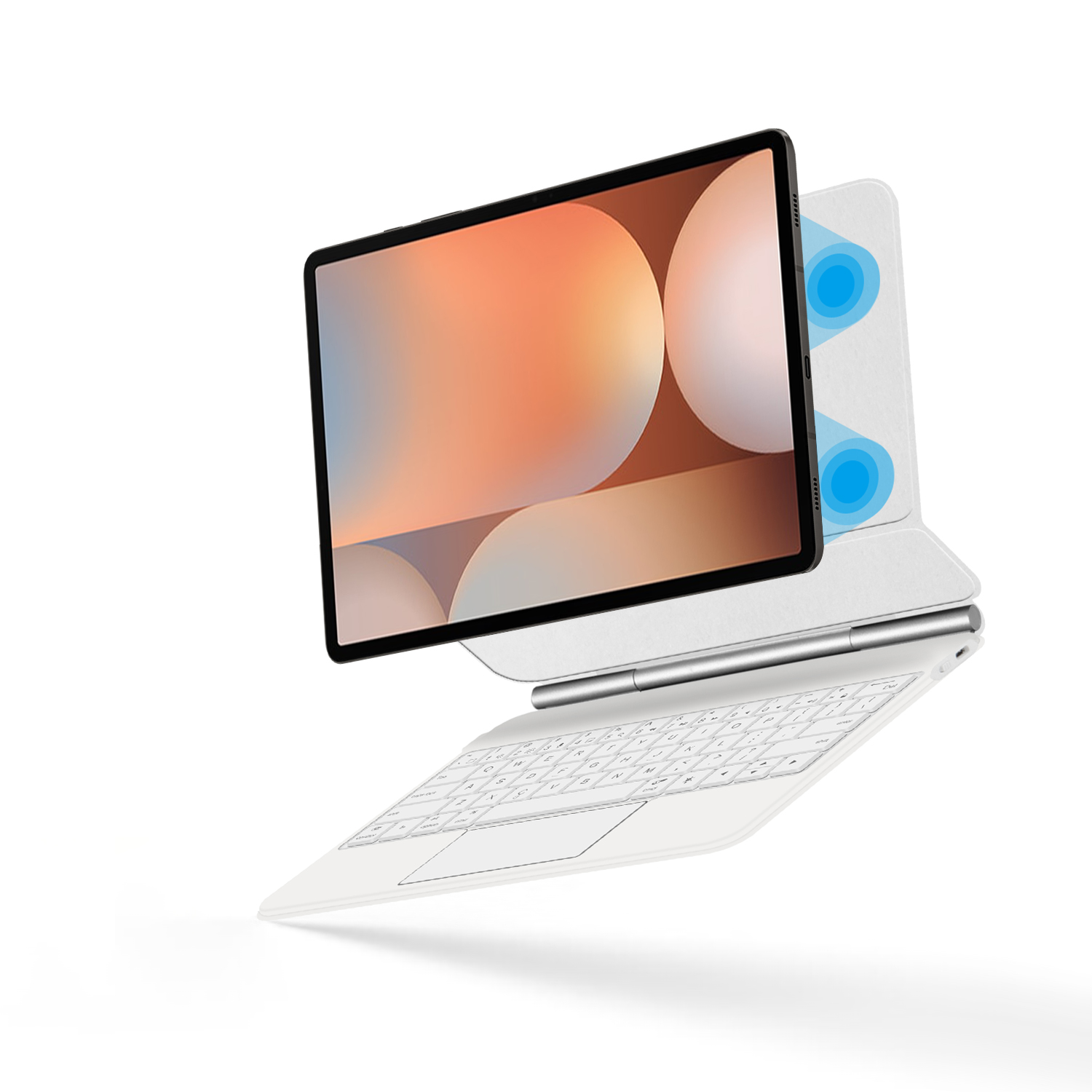 Magic Keyboard For Samsung Gal - đánh giá và giá Samsung Tablet Keyboard Accessories
