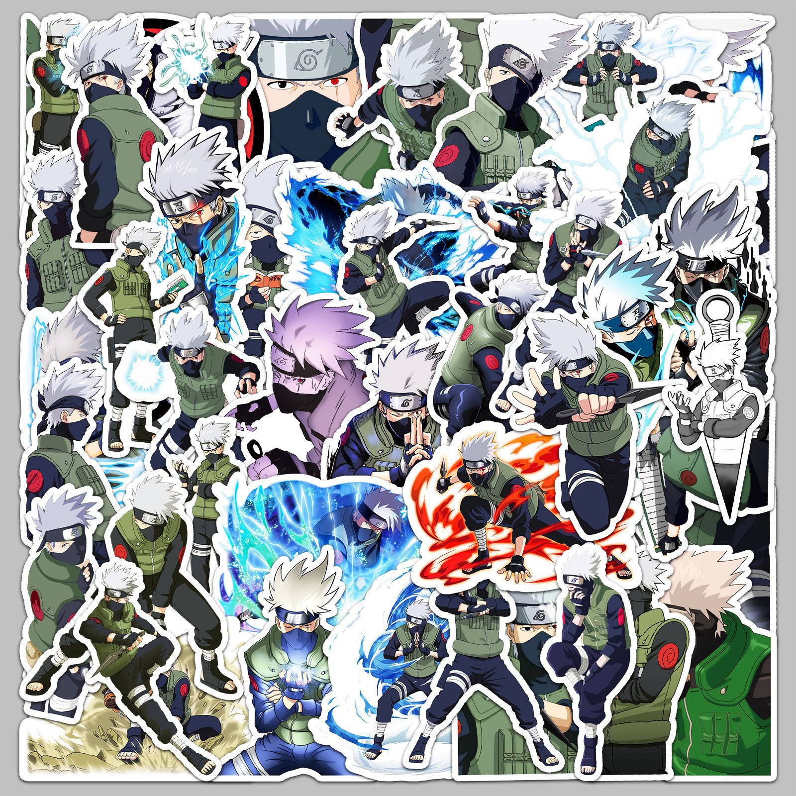 50pcs Anime Naruto Hatake Kaka - đánh giá và giá Tablet Accessory