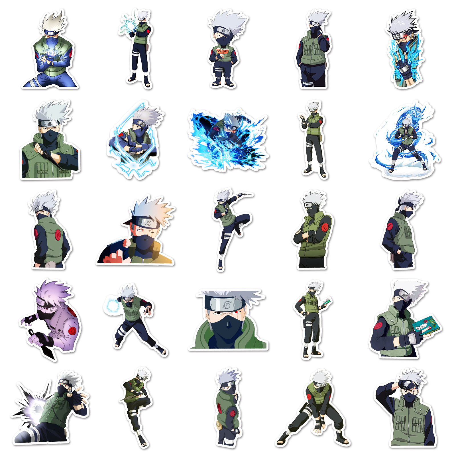 50pcs Anime Naruto Hatake Kaka - đánh giá và giá Tablet Accessory