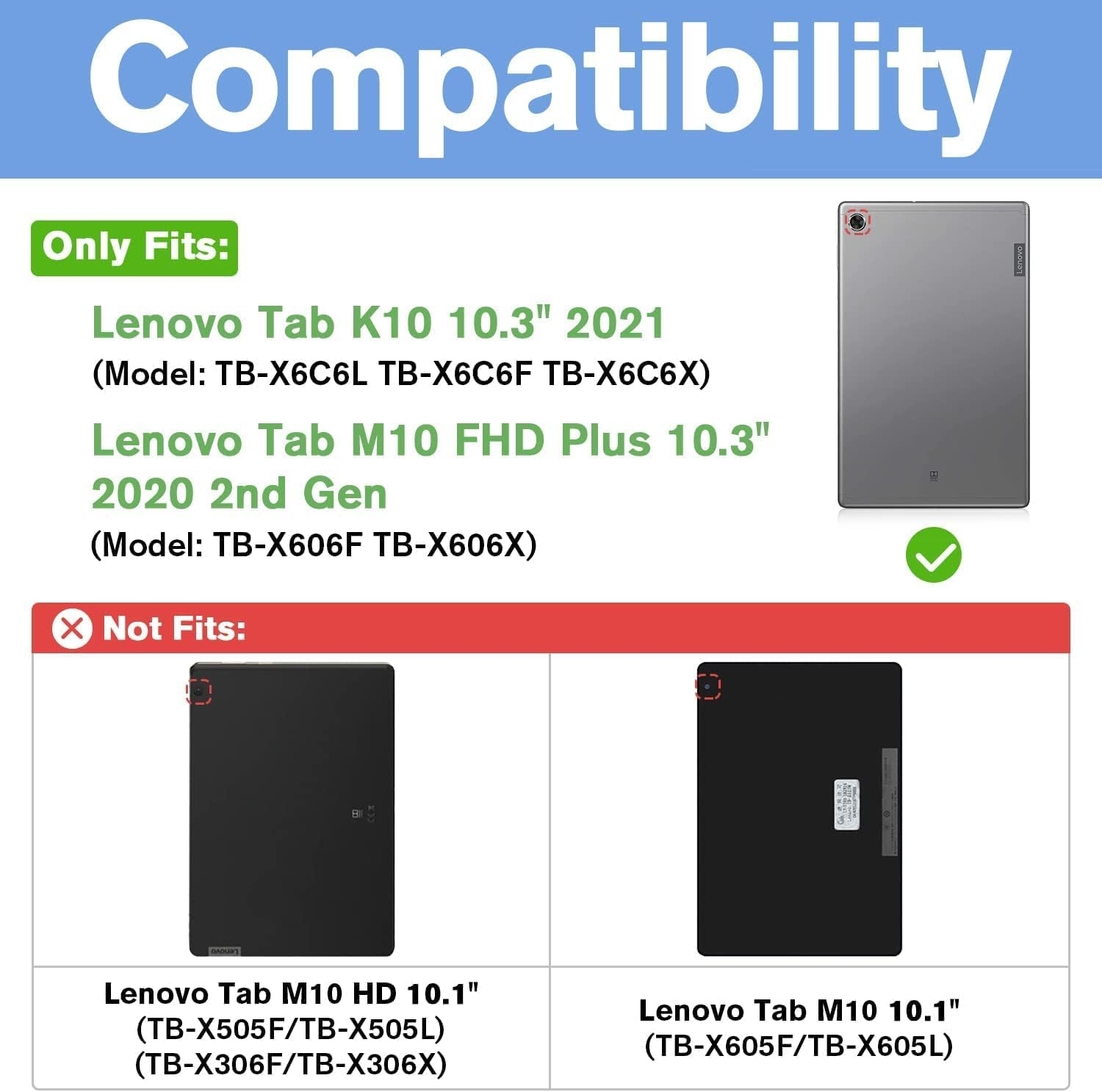 Case for Tab M10 Plus 10.3 Inc - đánh giá và giá Tablet Accessories Lenovo