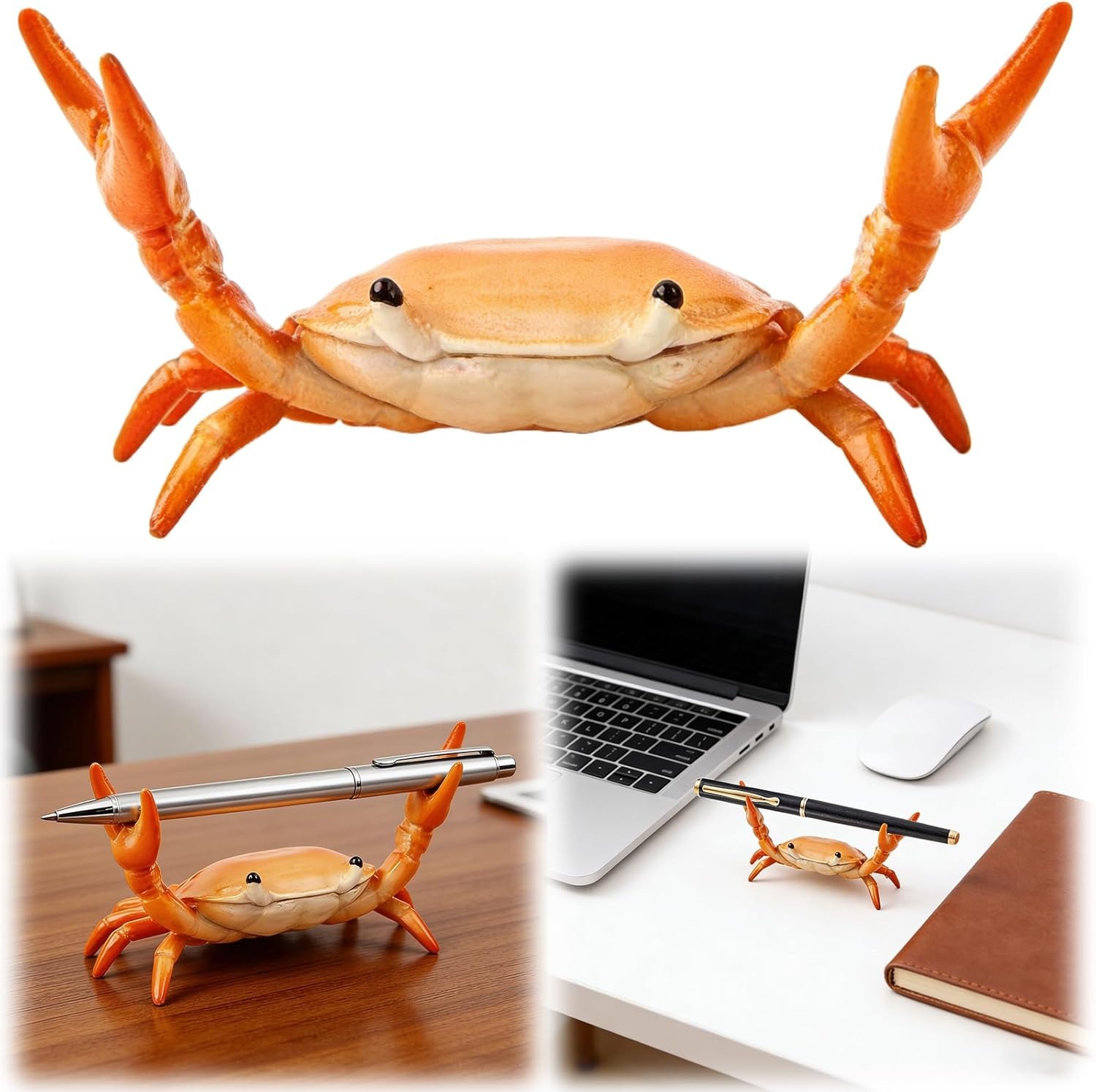 1Pcs Crab Pen Holder for Desk, - đánh giá và giá Office Table Accessories Unique