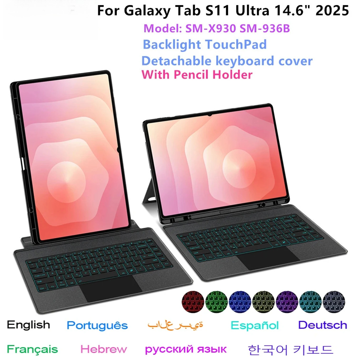 Backlight Magic Keyboard For S - đánh giá và giá Samsung Tablet Keyboard Accessories