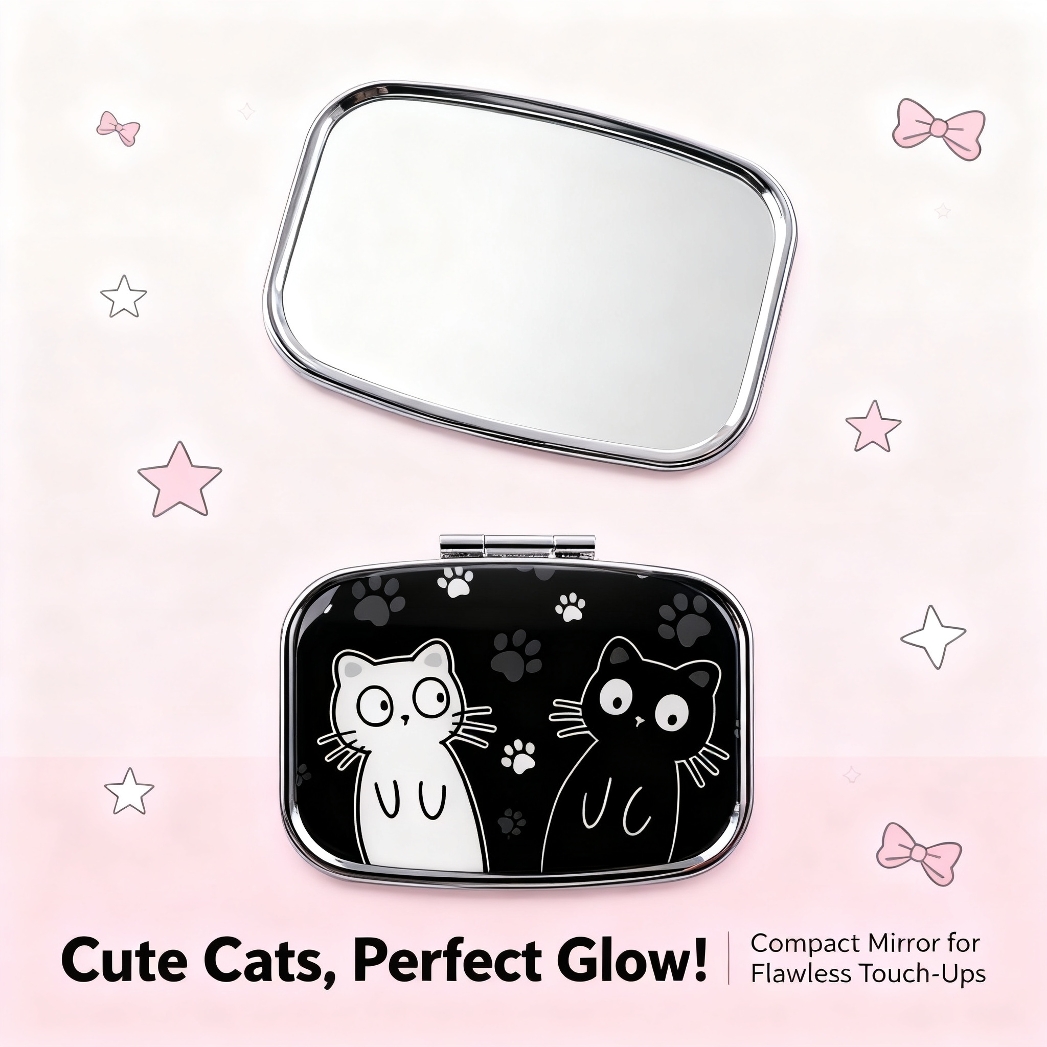 Cartoon Black And White Cat Tr - đánh giá và giá Tablet Accessory
