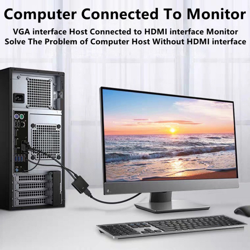 HD 1080P VGA to HDMI Adapter C - đánh giá và giá Hdmi Adapter Tablet