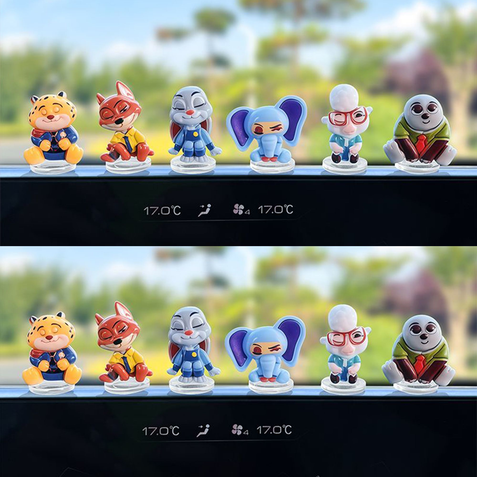 Zootopia cartoon car ornament  - đánh giá và giá Tablet Accessory