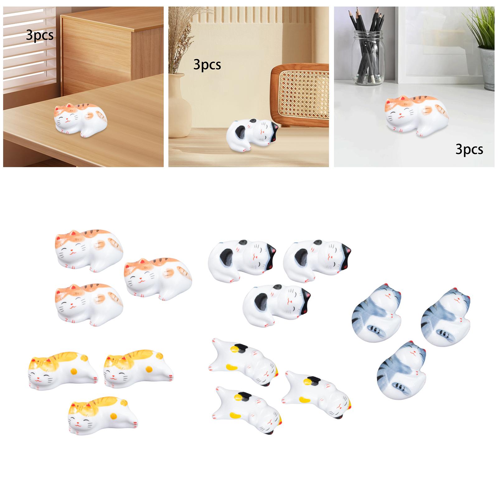 3Pcs Chopsticks Rest Reusable  - đánh giá và giá Office Table Accessories Unique