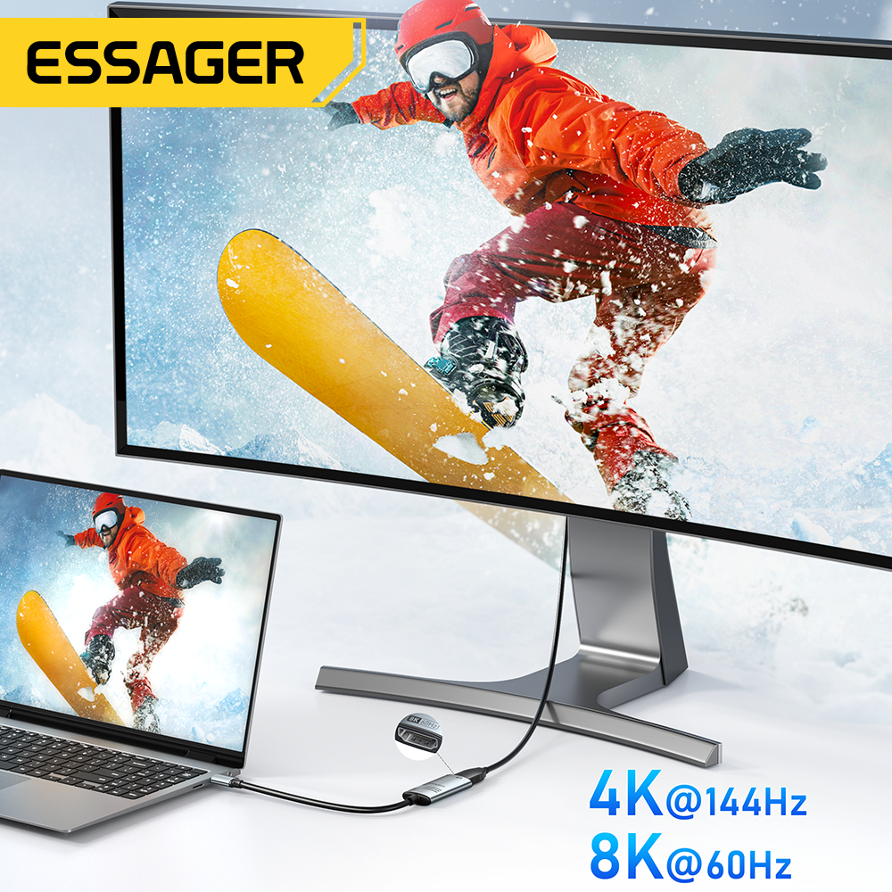 Essager HDMI To USB Type C Ada - đánh giá và giá Hdmi Adapter Tablet