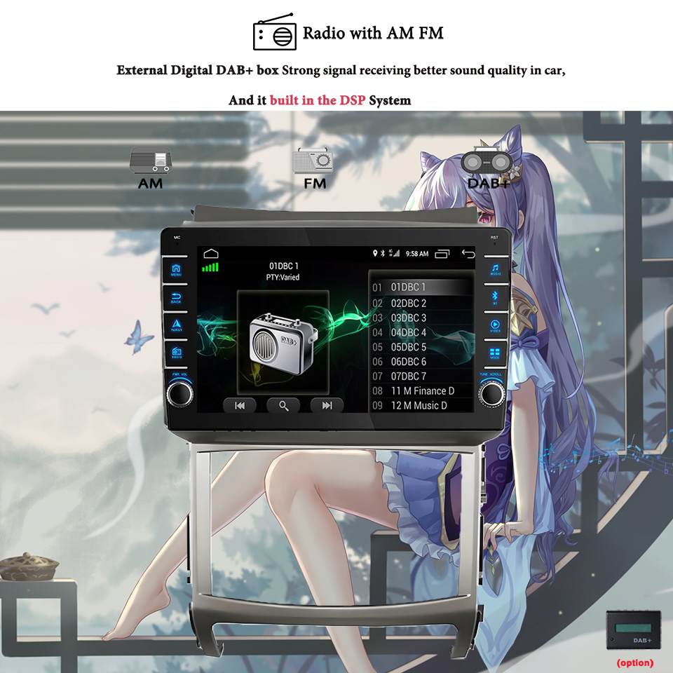8G+128G Android14 For Hyundai  - đánh giá và giá Tablet Danish Mobile & Accessories Faisalabad