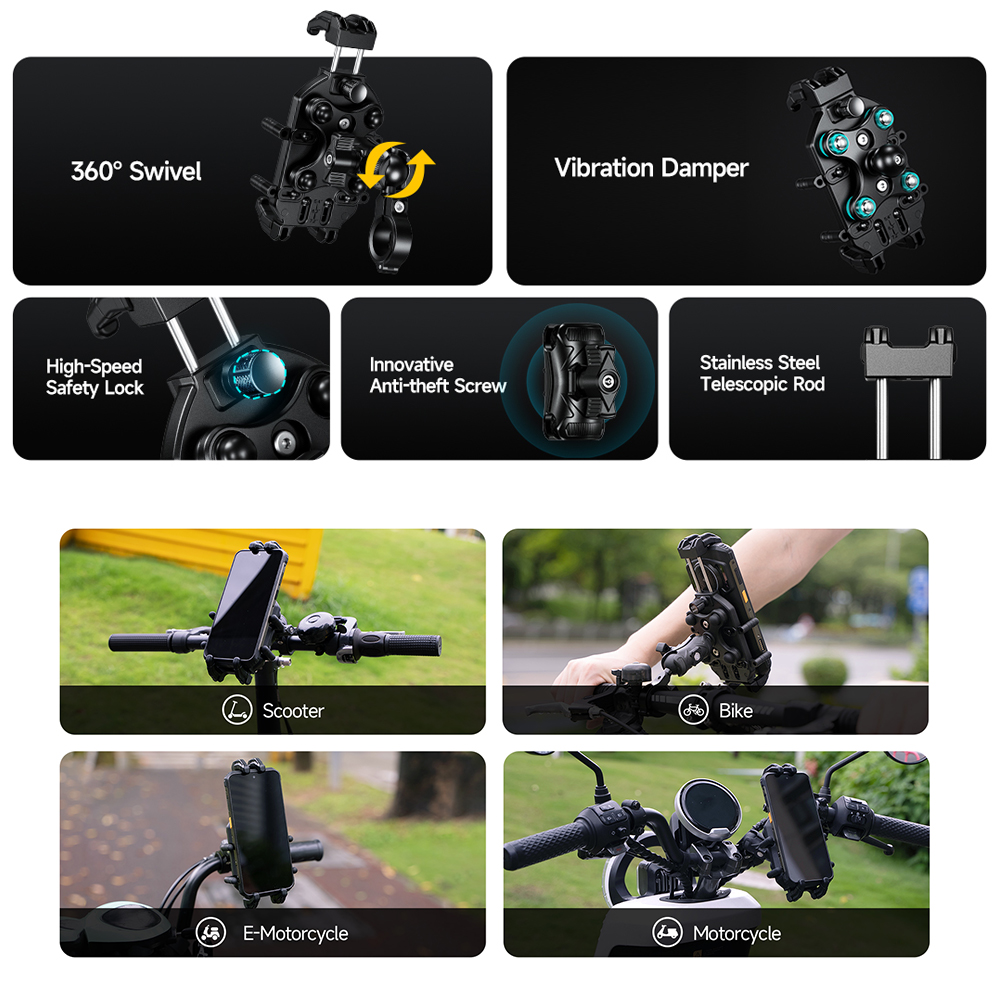 Ulefone Universal handlebar ph - đánh giá và giá Ulefone Tablet Accessories