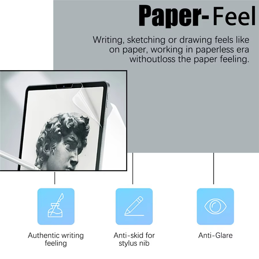 3PCS Paper Feel Screen Protect - đánh giá và giá Paper Feel Screen Film