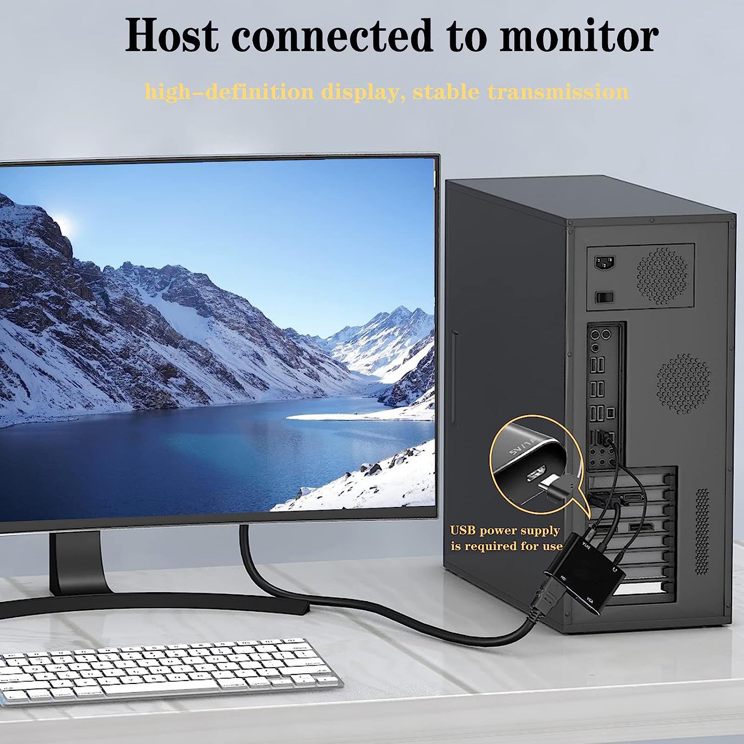 VGA(Host) to VGA/HDMI-compatib - đánh giá và giá Hdmi Adapter Tablet