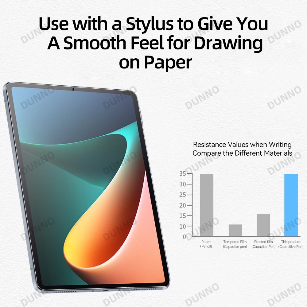 Paper Feel Film for Mi Pad 5 P - đánh giá và giá Paper Feel Screen Film