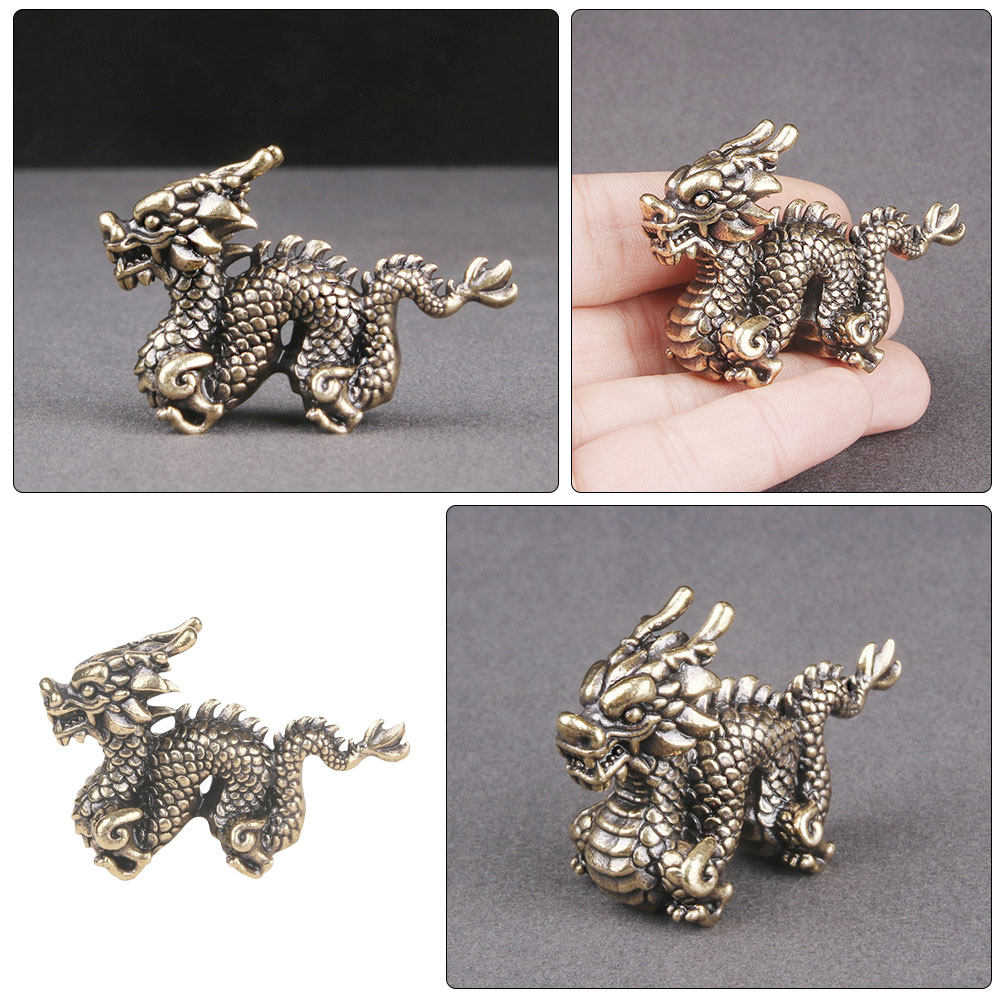 Dragon Table Decor Brass Statu - đánh giá và giá Office Table Accessories Unique