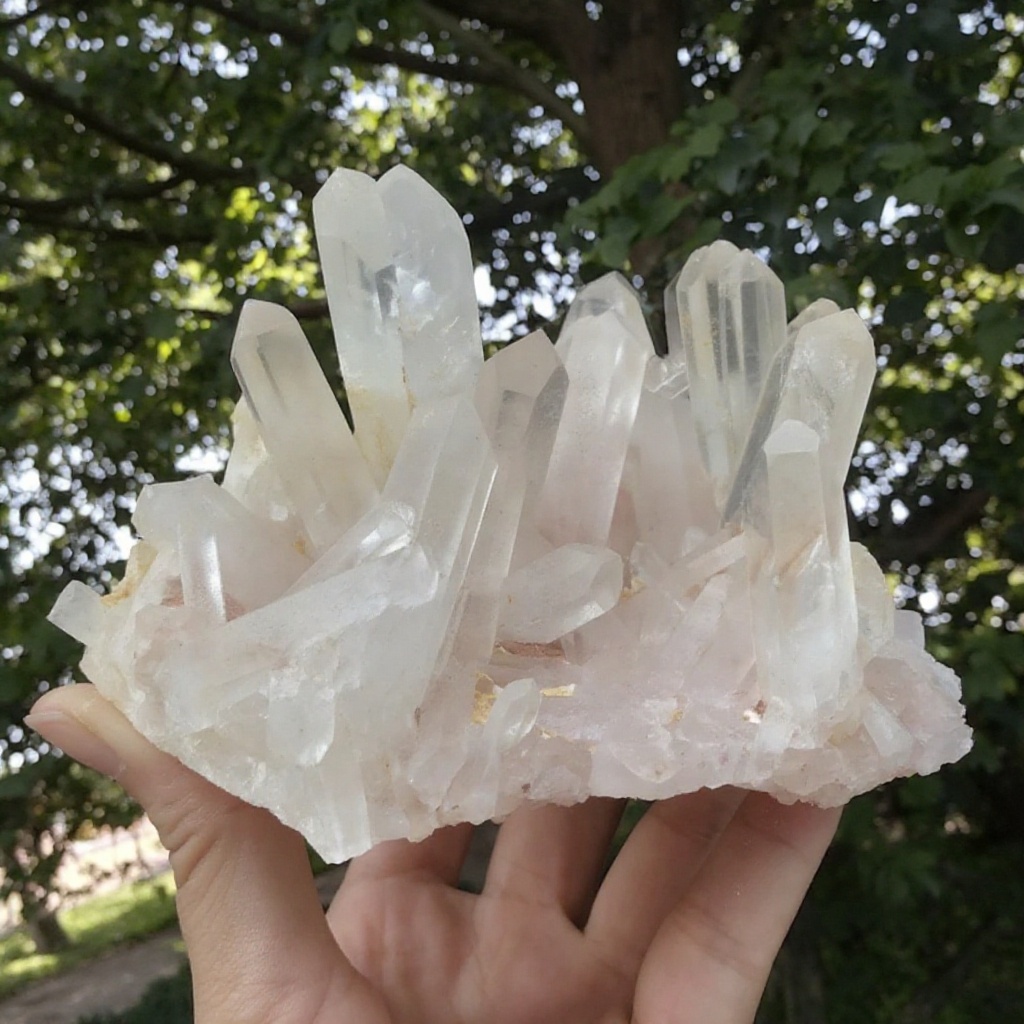 1pc 80-110g Raw Clear Quartz C - đánh giá và giá Office Table Accessories Unique
